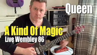 Queen A Kind Of Magic Wembley 86 Guitar Tab & Chord Play Along -  Brian May Red Special