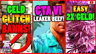 🙌Alle Neuen Inhalte!🙌 GELD GLITCH BANNS! GTA 6 LEAKER BEEF! + Mehr! GTA 5 Online Casino Heist Update