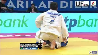 Judo 2016 Grand Prix Samsun: Gviniashvili (GEO) - Buzacarini (BRA) [-100kg] final