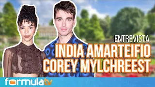 La historia de amor de INDIA AMARTEIFIO y COREY MYLCHREEST en La reina Carlota