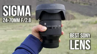 Sigma 24-70mm f2.8 Art Lens - Best Sony E-Mount Lens! + Sample 4K Video and Photos