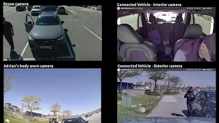 2023 Road to CCW   Connected Vehicle - Motorola Solutions M500 / VB400 and drone