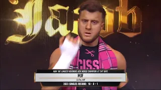 MJF X ACCLAIMED FULL ENTRANCE HD | AEW DYNAMITE 1 NOV 2023 |