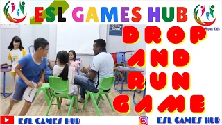 Game Bank. 21 - Drop and Run Game  [ ESL GAMES HUB] #eslteachers #eslkids #facebook #eslkidsworld