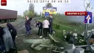 ЛУЧШАЯ Подборка Аварий и ДТП Май 2014 Car Crash Compilation ШОК,ЖЕСТЬ,УЖАС 21+