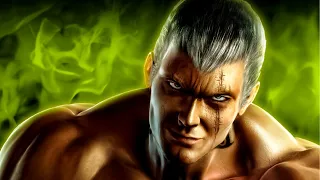 Bryan Fury l TEKKEN 6 [PSP] Gameplay (Ghost Battle)