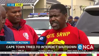 Discussion | Cape Town tried to interdict shutdown