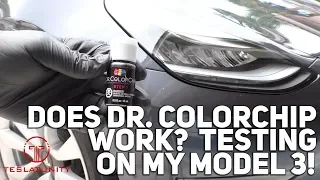 Does Dr. ColorChip Work?  Testing On My Model 3!