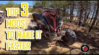 Top three mods to make your Yamaha Raptor 700 faster