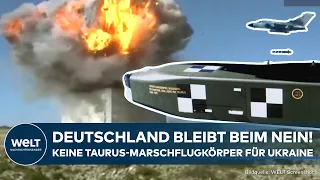 KEINE TAURUS-MARSCHFLUGKÖRPER FÜR UKRAINE: Deutschland bleibt beim Nein - trotz Kritik