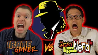 IRATE GAMER vs AVGN Epic Crossover! - Dick Tracy NES Video Game Review