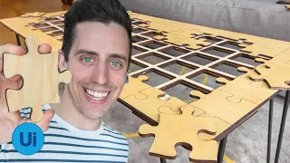 Building a DIY Jigsaw Puzzle Coffee Table