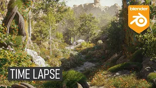 Creating a Nature Landscape Render in Blender