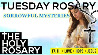 TODAY HOLY ROSARY: SORROWFUL MYSTERIES, ROSARY TUESDAY🌹JANUARY 30, 2024 🌹 VIRTUAL #holyosarytoday