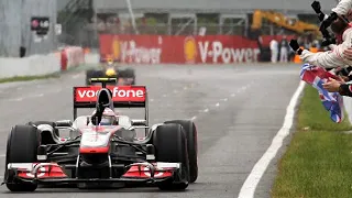 Formula One 2011 Canadian Grand Prix Last 3 Laps