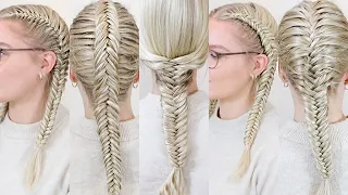 How To Fishtail Braid Your Own Hair In 5 Different Ways - THE ULTIMATE GUIDE - Summer Hairstyles