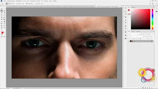 Adobe Photoshop / Как повысить яркость глаз на фото