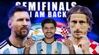 Argentina vs Croatia WORLD CUP 2022 Semi Final DISCUSSION & REACTION