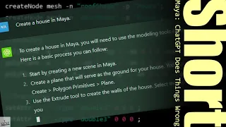 Maya: ChatGPT Does Things Wrong.