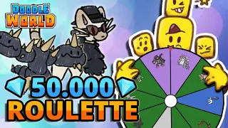 50.000 GEM ROULETTE! - [ Doodle World ]