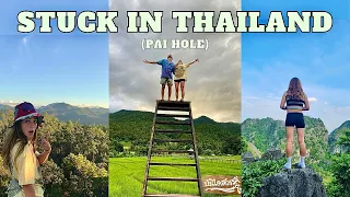 Stuck in Pai, Thailand (Asia pt 3): Bamboo Bridge, hot springs, Canyoning, Acrobatics, Jungle party!