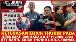 🔴 TEGAS ‼️Ultimatum Erick Thohir Untuk Timnas U-17~STY Bantu Erick Thohir Untuk Timnas Indonesia 🔥
