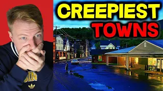 BRITISH Guy REACTS To Top 10 CREEPIEST Small Towns in America