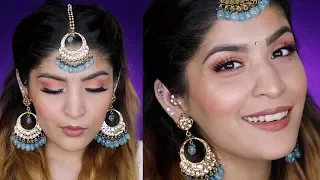 Step By Step Detailed Indian Festive Makeup For Beginners | Shreya Jain