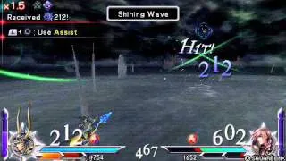 Dissidia 012 Final Fantasy - Warrior of Light vs Lightning