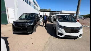 Заказали авто с аукционов Японии HONDA STEPWAGON SPADA COOL SPIRIT  и другие получаем в Москве