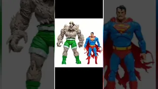 Mcfarlane toys DC multiverse gold label Superman Vs Doomsday