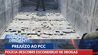 Polícia descobre 'esconderijos do PCC' e apreende R$ 5 milhões em maconha | Brasil Urgente