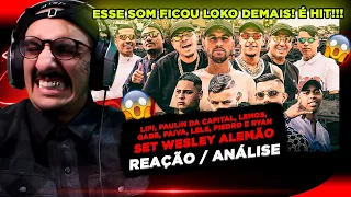 SET WESLEY ALEMÃO - Lipi, Paulin da Capital, Lemos, Gabb, Paiva, Lele, Piedro, Ryan [REAÇÃO/ANÁLISE]