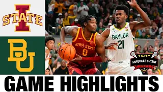 #12 Iowa State vs #18 Baylor Highlights | NCAA Men's Basketball | 2024 College Basketball
