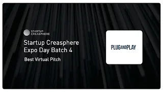 Best Virtual Pitch Award and Closing Remarks | Startup Creasphere Expo Day Batch 4