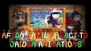 Afton family react to Jaiden Animation ( pokemon platinum nuzlocke)