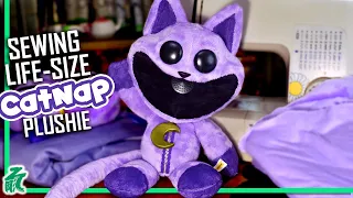 I Made CatNap Plush In REAL Life | Sewing Poppy Playtime 3 Mega 8KS 3D Printed Smiling Critters