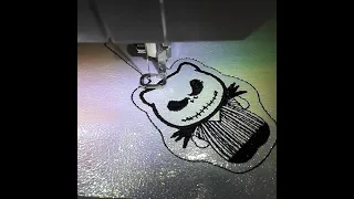 Keychain - Machine embroidery