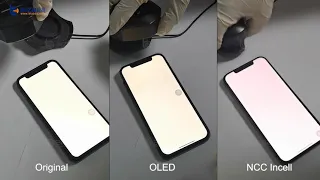 iPhone 12 Mini Aftermarket Screen Comparison Test - Original vs Hard OLED vs NCC Incell