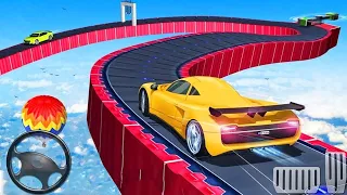 Car games 3d stunt racing game|| mega ramp car stunts game|| ramp car racing 3d ||  car stunts game