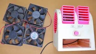 Awesome Brilliant idea from old Computer Fan and Old Mini Air Cooler