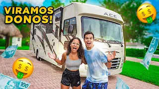 VIRAMOS DONOS DE UM MOTORHOME GIGANTE! - MUITO INCRÍVEL!