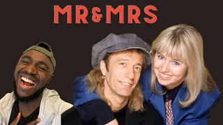 Robin Gibb (Bee Gees) and wife Dwina in Mr and Mrs REACTION