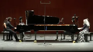 Argerich and Tiempo play Lutoslawsky Variations on a theme of Paganini