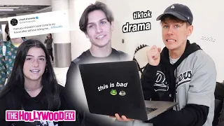 keeping up with the TIKTOKERS *reacting to awkward paparazzi videos*