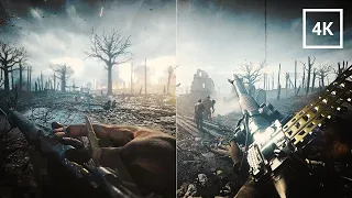 If Action Cams Existed During WWI • Battlefield 1 Immersive Mode with Real-Time Filters 4K