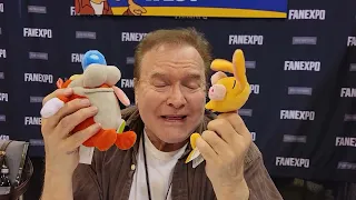 Billy West as Ren and Stimpy