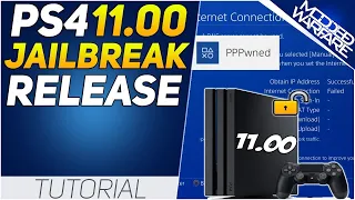 Finally PS4 11.00 Jailbreak is released, Full Tutorial from @MODDEDWARFARE