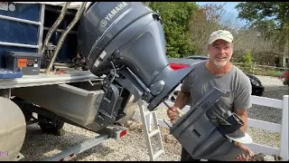 Water Pump Removal Replacement Marine Outboard Yamaha 115~ Winterize