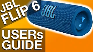 USERS GUIDE for JBL FLIP 6 Bluetooth Speakers (How to use)